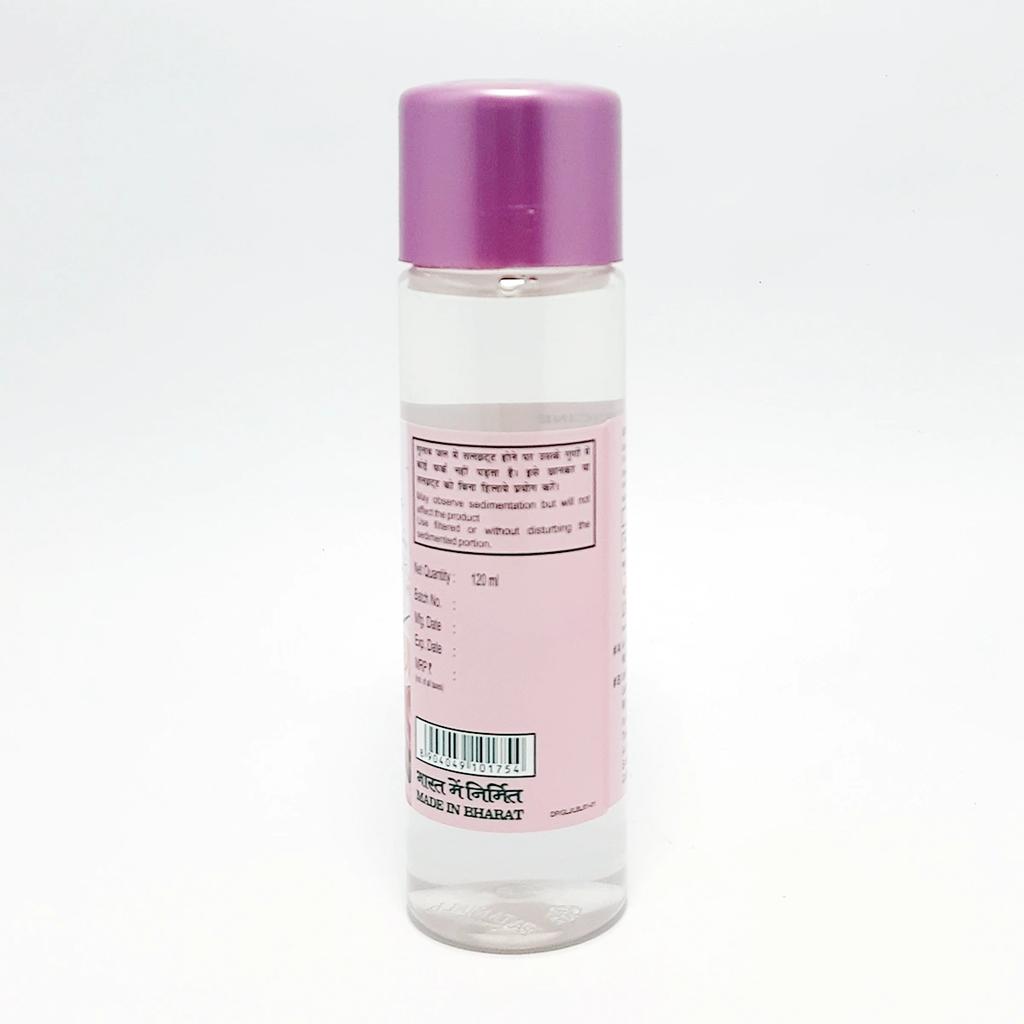 Patanjali Divya Gulab Jal 120 Ml Natural Rose Water Toner For Face Skin Cleansing Hydrating Refreshing Daily Use