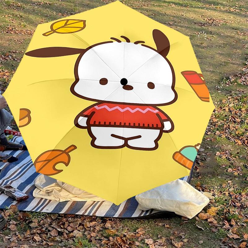 1PC autumn dog Umbrella-8-Rib Reinforced, Automatic Open, Lightweight & Durable, Cute Fashion Accessory for Outdoor-P2676