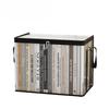 1Pc Book Organizing Box Student Classroom Book Storage Box Transparent Storage Household Large Capacity Textbook Storage Bag