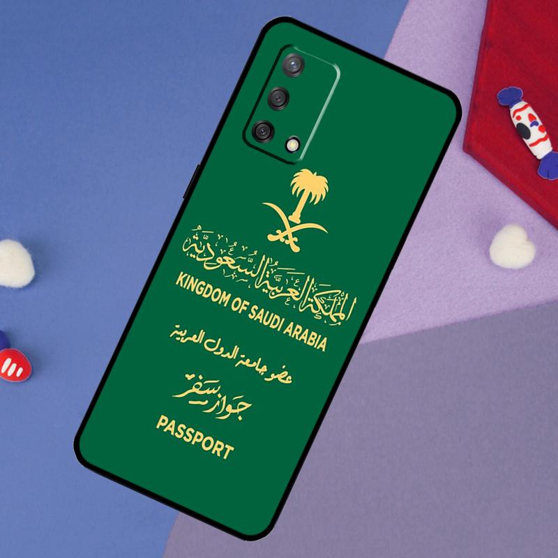 Kingdom of Saudi Arabia Flag Case For Oppo A60 A80 A40 A6 A5 Pro A15 A16 A17 A57 A94 A74 A54 A76 A96 A18 A38 A58 A78 A98