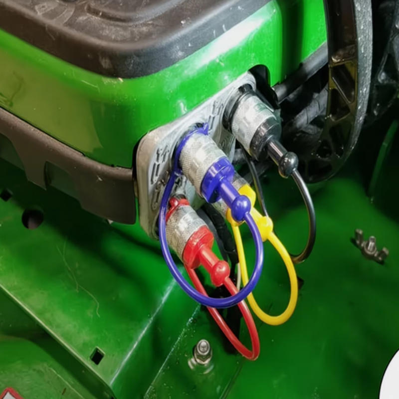 Plastic Dust Cap for Automotive Quick Connector Protective Cover for Air Water Oil Line Fitting Anti Dust Anti Rust Protection