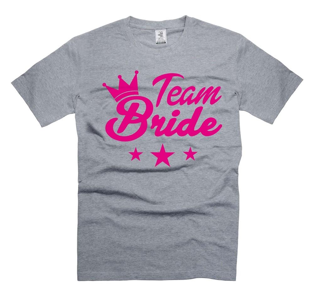 Team Bride Shirt Bachelorette Party Shirts Bride Team Wedding T-Shirts For girls Unisex T-Shirt L