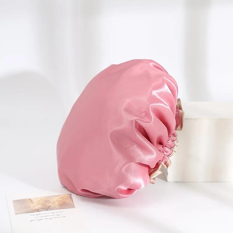 

Водонепроницаемая шапочка для ванны, накидка для душа, женская шапочка для душа, шапочка для душа для взрослых, шапочки для душа, шапочки для душа для ванной