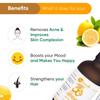 Naturalis Essence of Nature Cold Pressed Lemon Essential Oil 100% Pure, Natural & Undiluted Therapeutic Grade for For Skin Pigmentation, Face, Ha