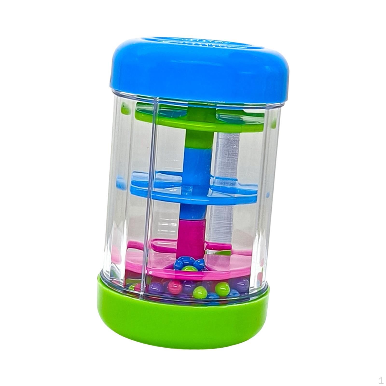 

Бусины Дождевая капля Дождь Шейкер Игрушка Дождь Погремушка Палка для Детей Blue Green 10cm