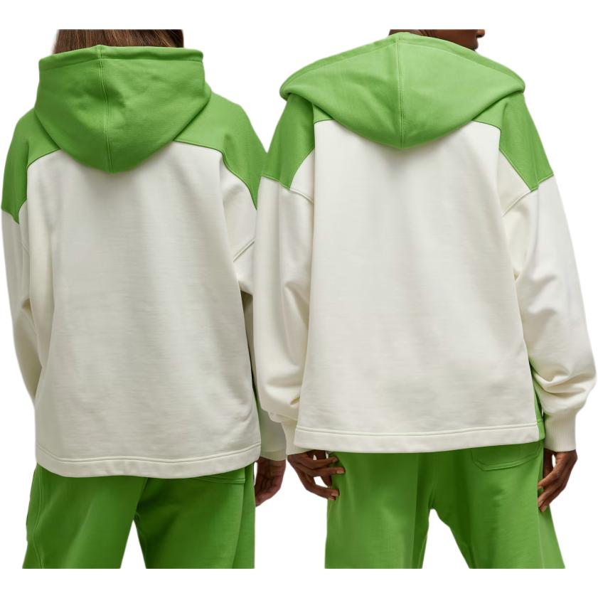 Y-3 Letter Pattern Long Sleeve Hoodie Men Hoodies Green IQ2136