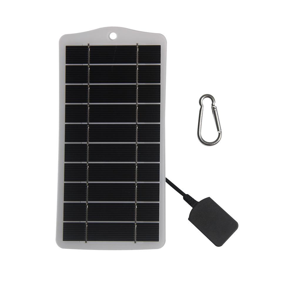 2.5W 5V Semi Flexible Solar Panel with USB Output for iPhone Mobile Power Battery Fast Charging
