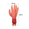 1 stk. Gyser Halloween Dekoration Blod Gyser Brækket Hånd Fod Latex Falsk Finger Hjerne Hjerte Til Halloween Festartikler Skræmmende Rekvisitter
