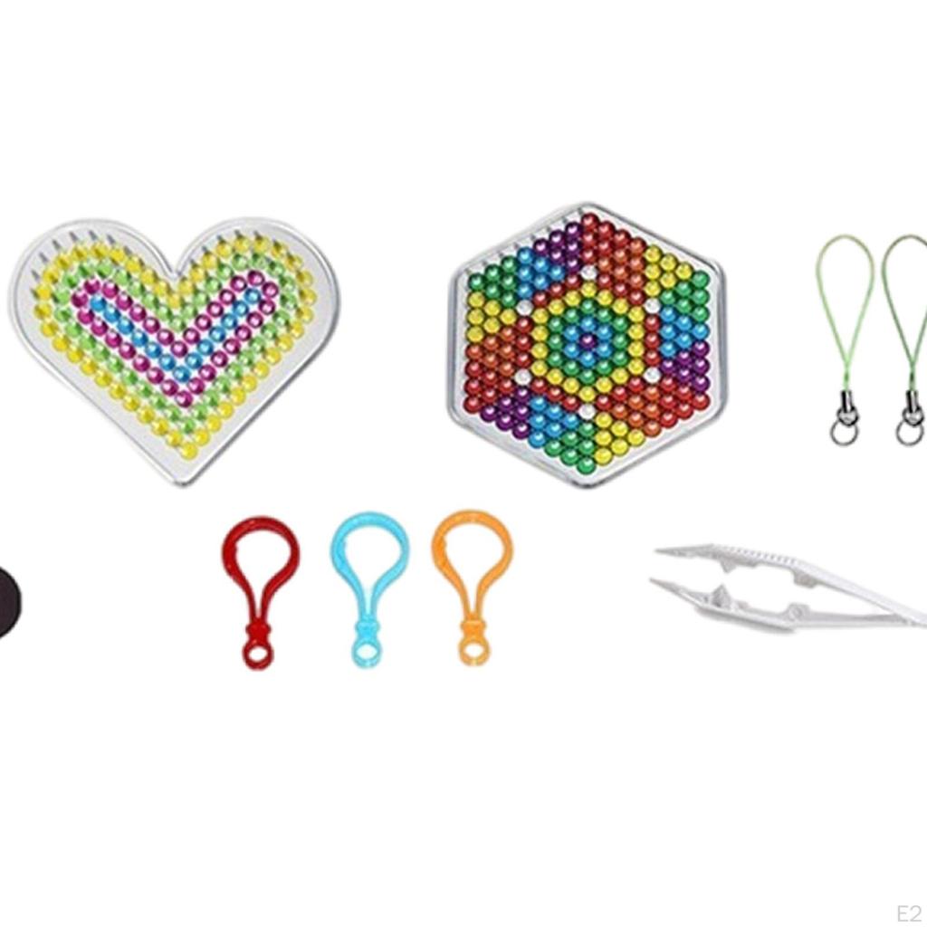 2400 Pcs Beads Kit Handmade Craft