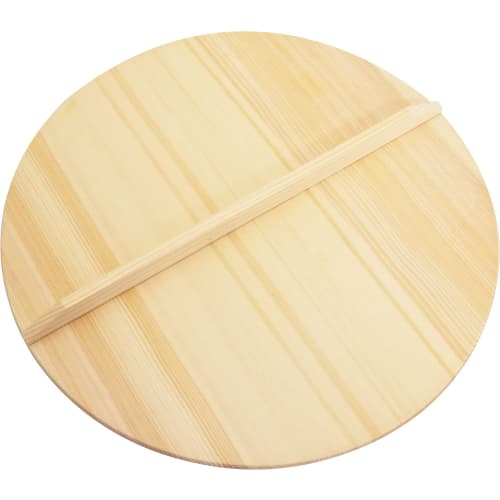 Ichihara Woodworks Wooden Lid, Natural Wood, 42cm, 10017