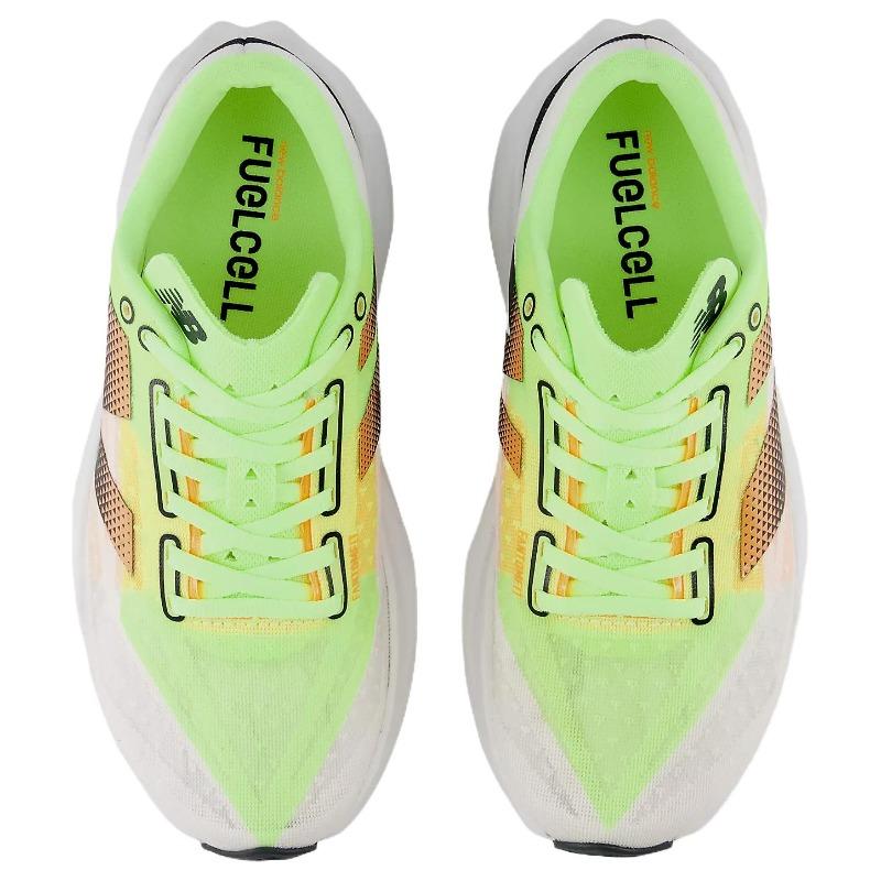New Balance FuelCell Rebel V4 Men White Green Orange Low Top Casual Shoes Mesh Trendy Comfortable MFCXLL4