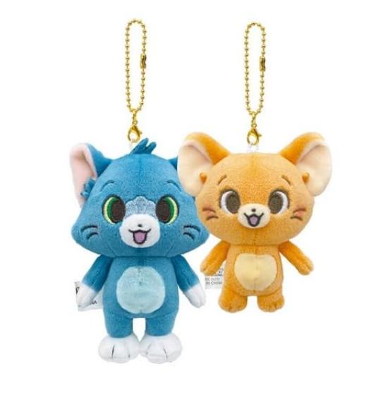 Nico Plush Keychain Tom and Jerry Tom and Jerry/Play