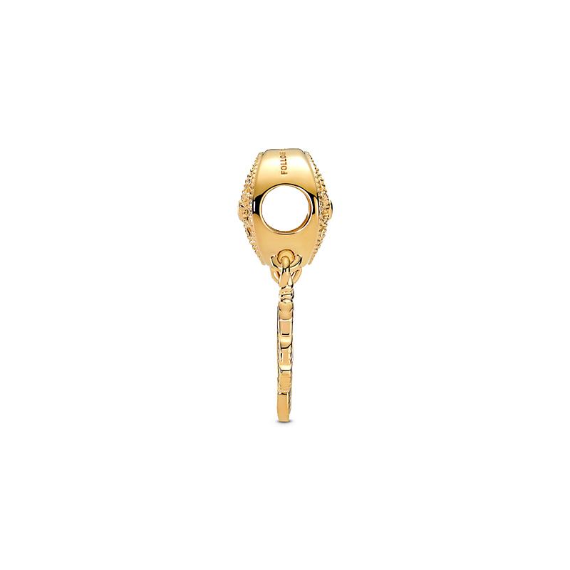Pandora Shine Golden Sacred Dream Catcher Alloy Jewelry Accessories for Women 767200C00