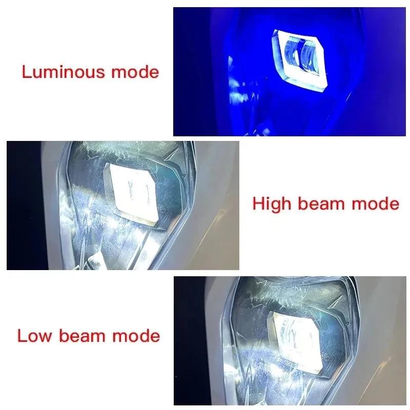 E15 Hengjian KTM Off-road LED Headlight Keweisi K16 Ghost Face Assembly