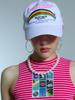 ASIF CALIE Summer Rainbow Cap White