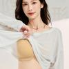 Invisible Bra Women's Mesh Fabric Breathable Gathering Underwear Seamless Bra Push Up Bra