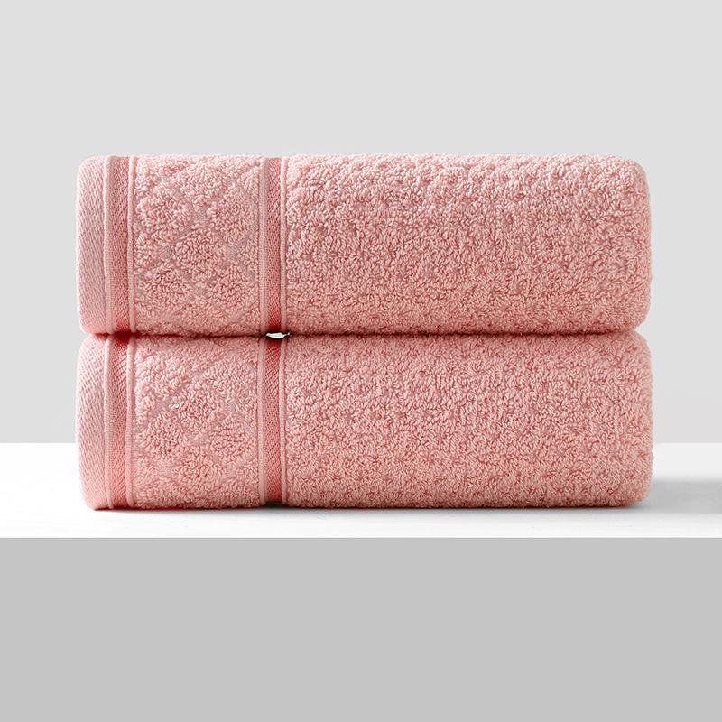 Soft, Absorbent Polyester-Cotton Towels - Thickened for Household Use, Face Wash, and Gifts