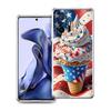 Transparent Phone Case for Xiaomi Mi 14 13 12 11 Ultra 13T 12T 11T Poco X3 NFC F3 F6 Pro Lite Soft TPU Shell Ice Cream Pattern