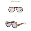 Women's sunglasses, single-beam square-frame sunglasses, men's and women's driving sunglasses