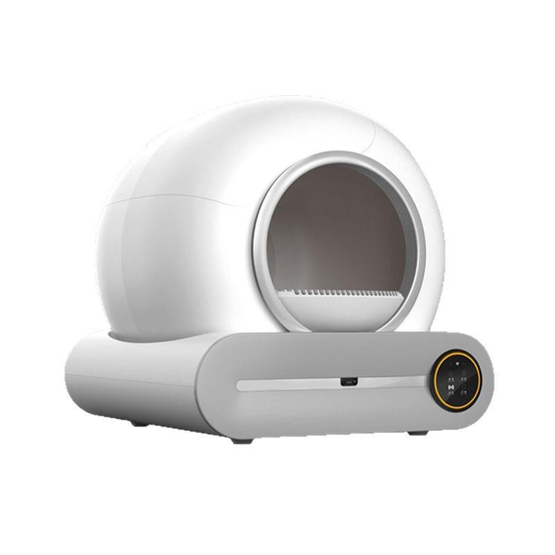 

Автоматический большой закрытый умный кошачий туалет с дезодорирующими и брызгозащитными функциями Australian Plug