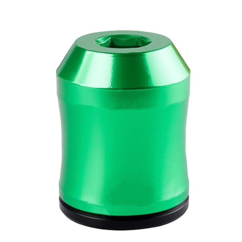 Solid Aluminum Magnetic Bit Holders with Quick Demagnetization Suitable with Most Driver Tool Enhancing Grip Design