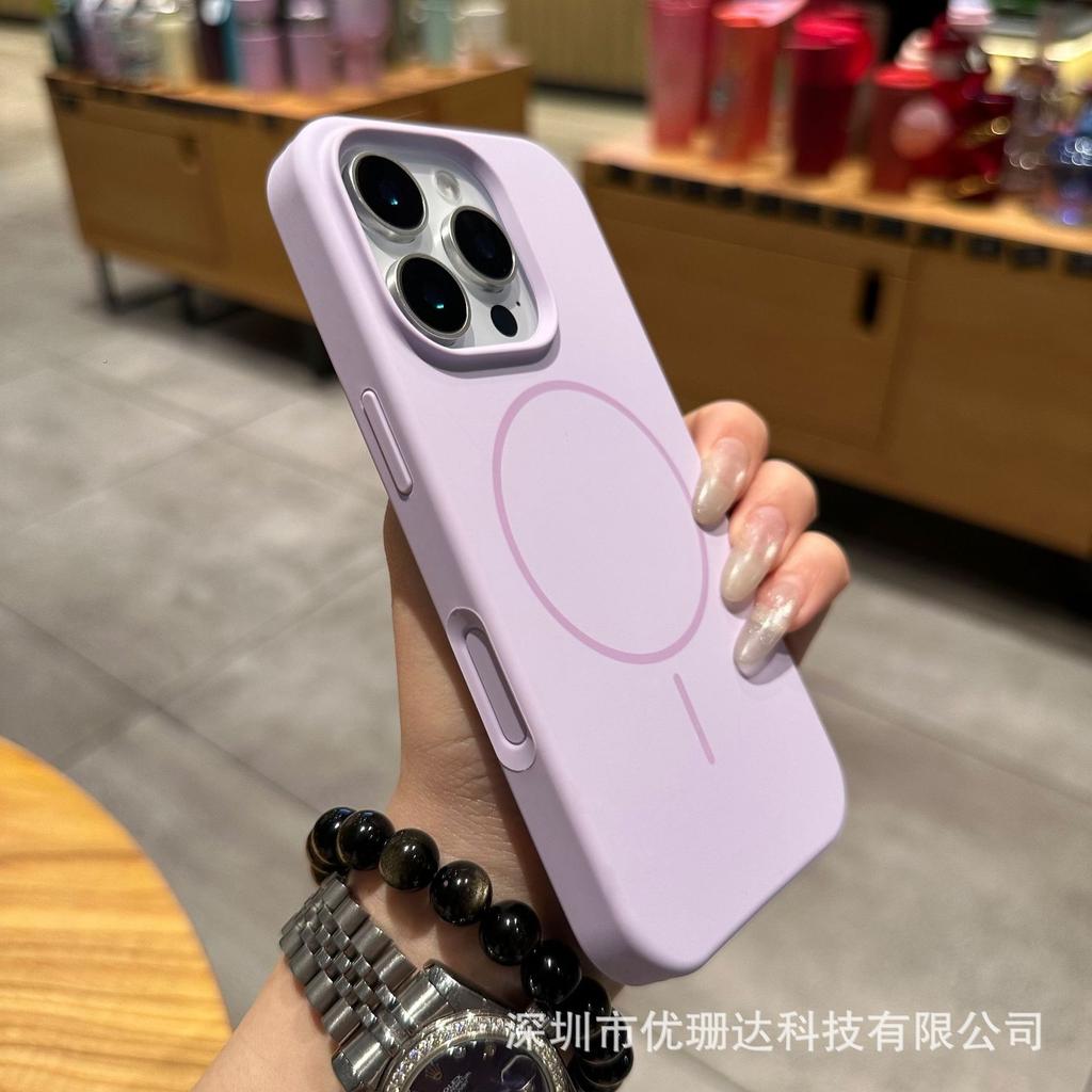 Applicable to iPhone11Promax fine ring magnetic suction liquid silicone mobile phone case Apple 11 solid color all-inclusive protective case