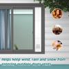 Dryer Vent Window Kit,4" Adjustable Window Vent Kit with Outdoor Dryer Vent Cover