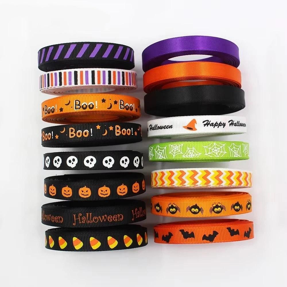 Cartoon Halloween Gift Wrap Ribbon DIY Crafts Party Favor Ribbon  Scrapbooking Supplies