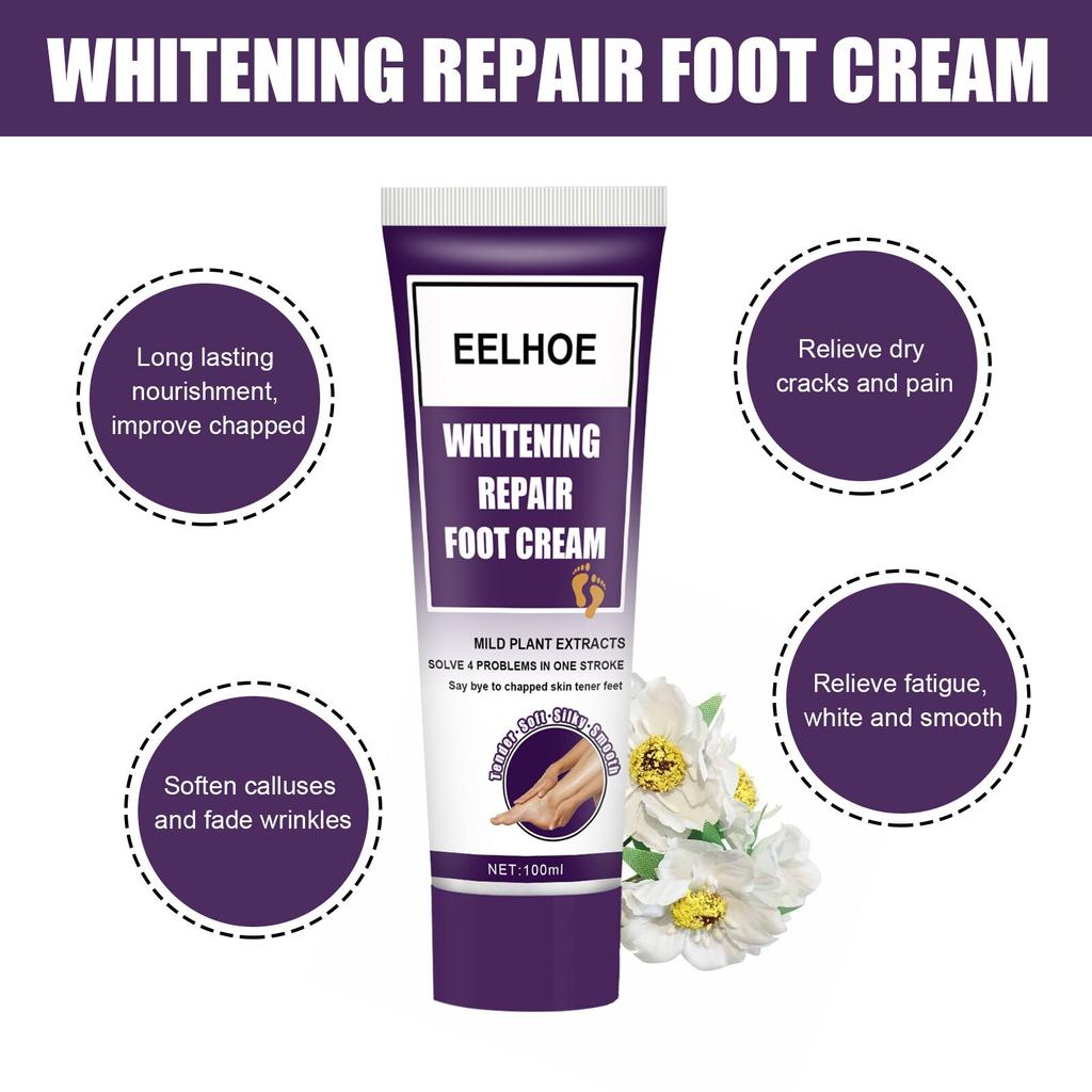 Buy EELHOE Whitening Repair Foot Cream Moisturizing Exfoliating Dry