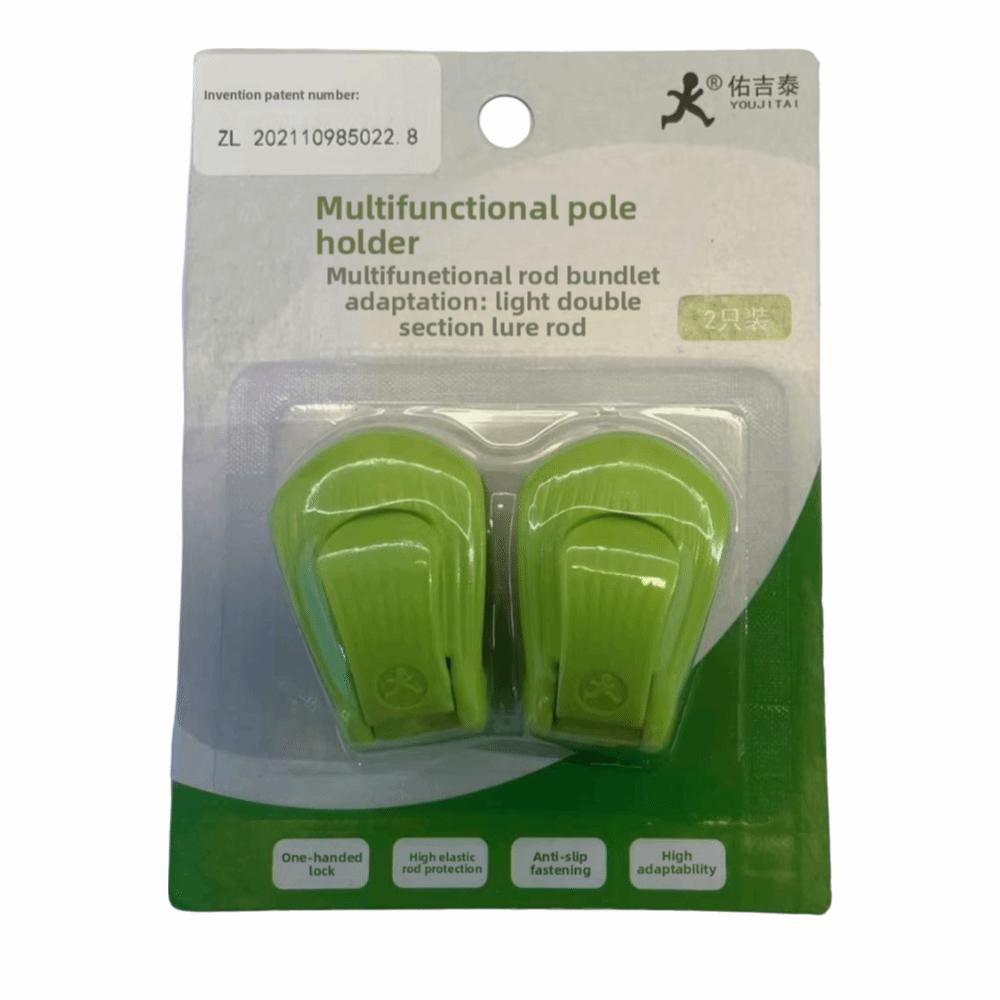 2pcs Secure Grip Mechanism Rod Holder Quick Attach Design Quick Attach Tool Two Piece Rods