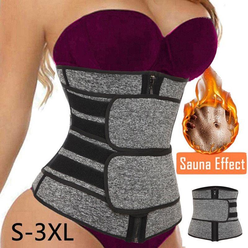 Trainer Waist Women Neoprene Sauna Belt Sweat Body Shaper Tummy Slimmer Control