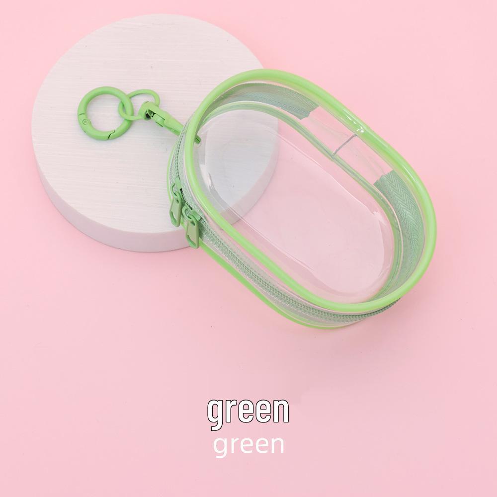 Transparent Cable & Earphone Organizer: Portable Mini Storage & Protective Case