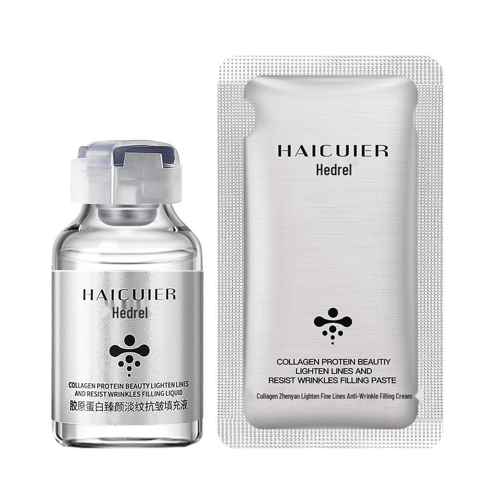 Haitcare Collagen Anti-Wrinkle Set: Filling Liquid + Moisturizing Cream