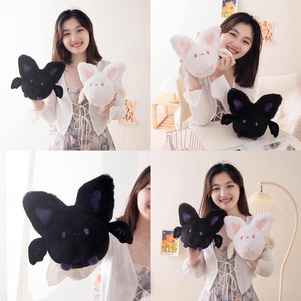 Süßes Halloween-Fledermaus-Rundes Plüsch-Kaninchen-Kissenkissen Großhandel