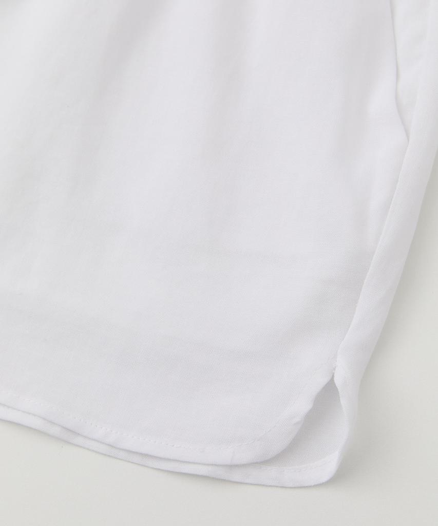 Lounellain Positano Tencel Linen Shorts_White