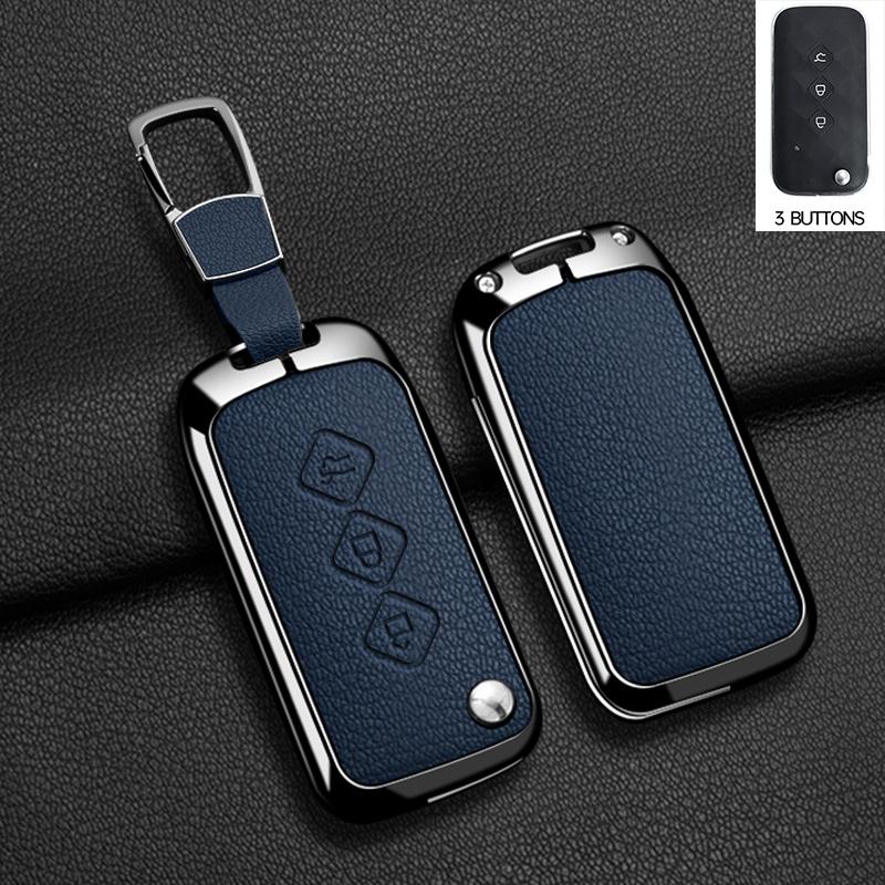 Zinc Alloy Remote Car Key Case for Wuling Hongguang S Baojun 510 730 360 560 RS-5 530 630 Chevrolet AveoTrax Groove Captiva 2024
