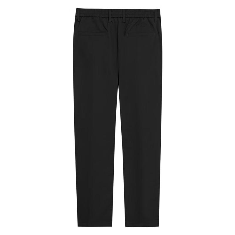 Men's Easy-Care Tapered Cropped Casual Pants