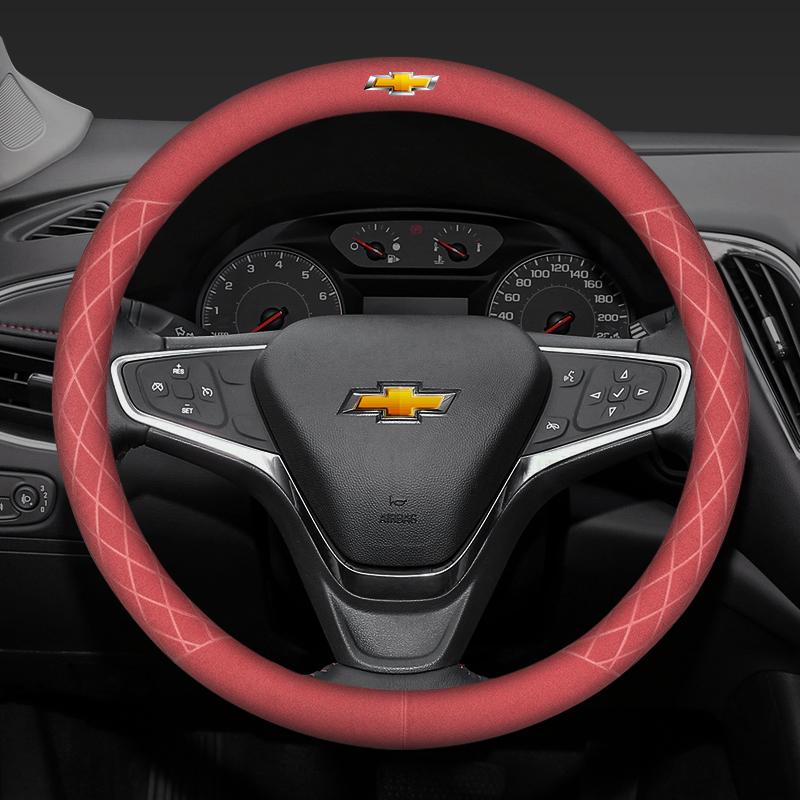 

Дышащая нескользящая замшевая накладка на руль автомобиля Аксессуары для Chevrolet Cruze Sonic Silverado Trax Camaro Captiva Equinox