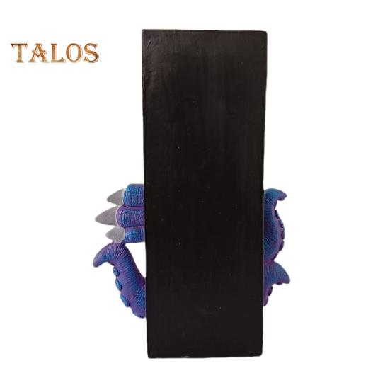 Octopus Bookend Book Nook 3D Octopus Statue Bookshelf Decor Vintage Fantasy Octopus Book End Stopper for Home Office Bookshelf Decoration