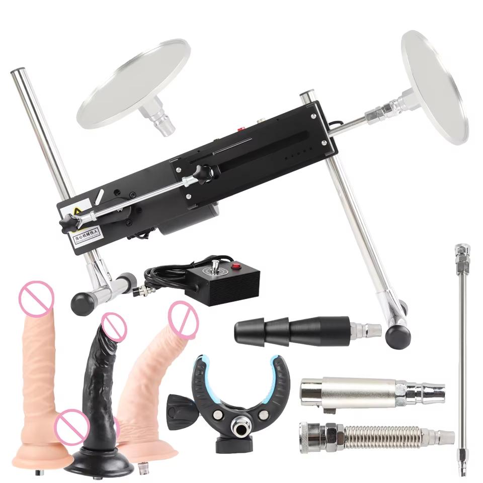 Newly Powerful Mute Automatic Sex Machine Pumping Gun for Adult, Distinctive Love Machine for Female Masturbation, Sex Toy