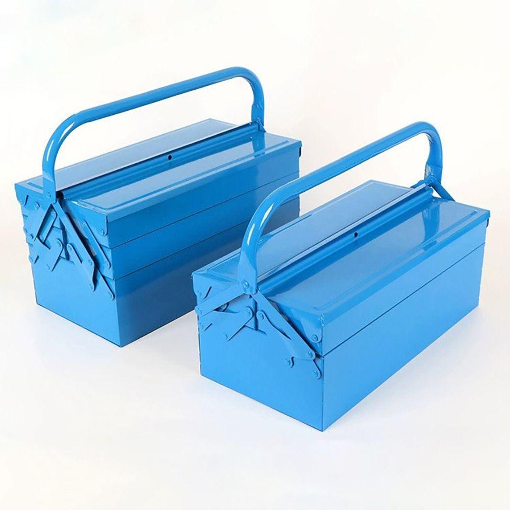 1Pcs Multifunctional Metal Tool Box Portable Hardware Carrying Case  for Screwdriver Wrench Screws