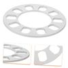 Anneome Improved Ride Hub Centric Wheel Spacer 5mm Aluminum Alloy Car Wheel Spacer Universal Fit