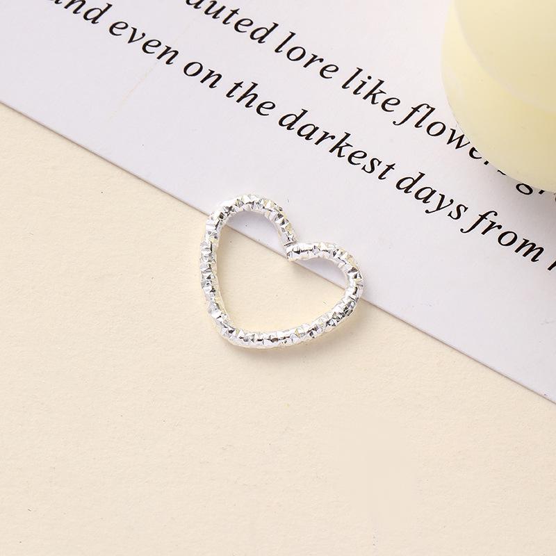 

Korean Heart-Shaped Ring: Shiny DIY Jewelry & Accessories for Dolls, Clothing, Headdresses, Earrings