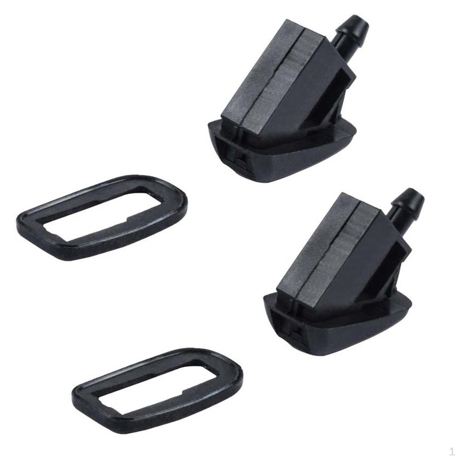 2Pcs Front Windshield Washer Nozzles Spare Parts Wiper spray for focus MK2 MK3 Fiesta