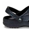 Baya Sabot cu Sclipici Negru Pentru Crocs
