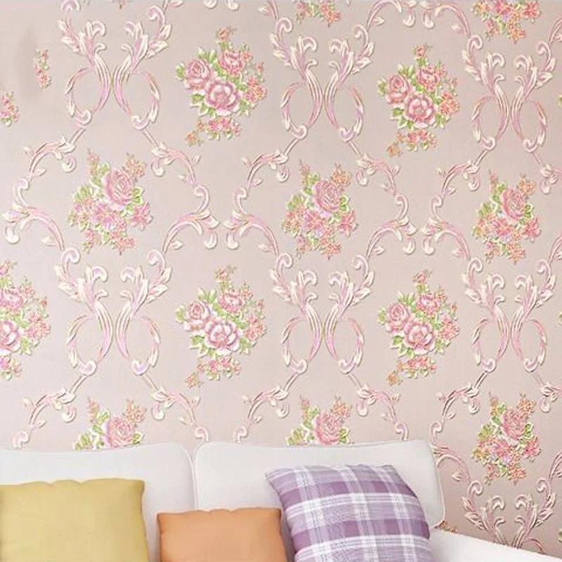 Modern Minimalist Plain Self-adhesive Non-woven Wallpaper for Bedroom, Living Room, High-end Home Background Wall Wallpaper