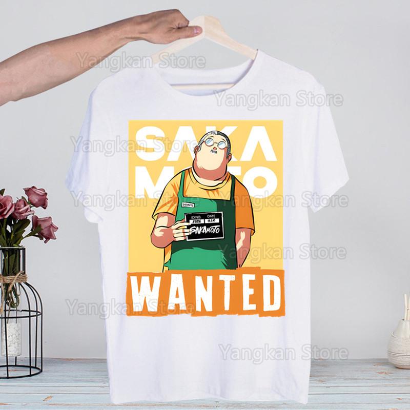 Sakamoto Days T Shirt Men Shirts Quality Summer Top Tshirts Short Sleeves Tees T-Shirt