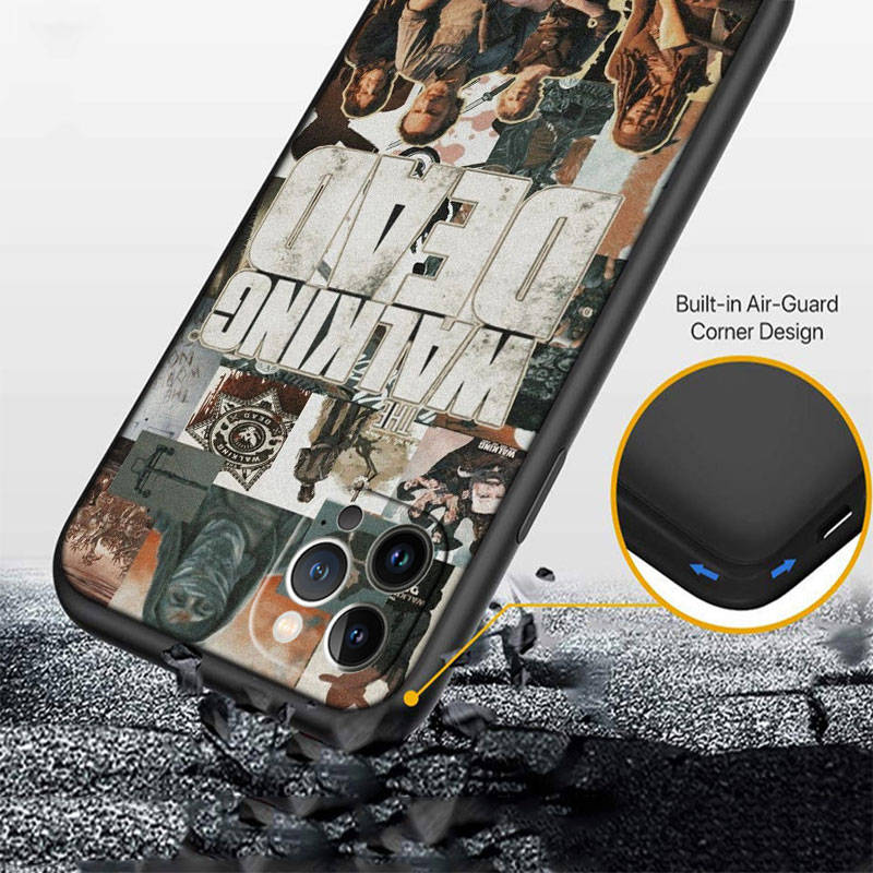 JO55 la serie the walking dead Custodia per Telefono per iPhone 7 8 11 12 13 14 15 16 16E XS Pro Max XR X SE Samsung S20 S21 S22 S23 S24 FE Ultra Plus Lite S21S A55