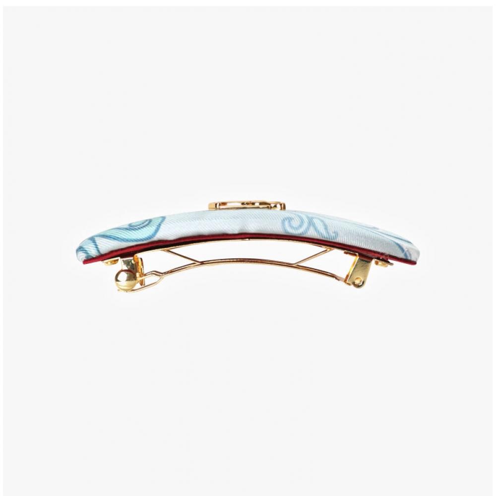 Etro Wf6b0002aa046 X0881 Floral Paisley Silk Hair Clip