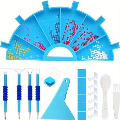 Diamond Painting Accessories,Tray Organizer,Diamond Art Accessories and Tools,Rhinestone Tray Sorter,Diamond Painting